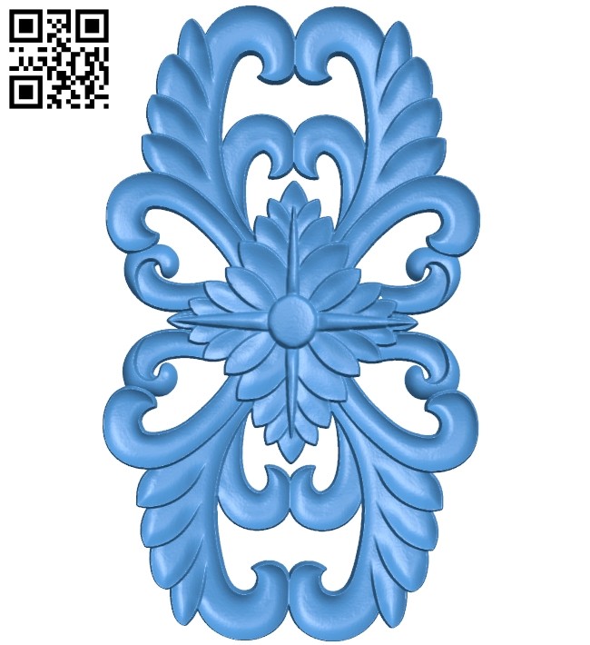 Pattern decor design A004892 download free stl files 3d model for CNC wood carving