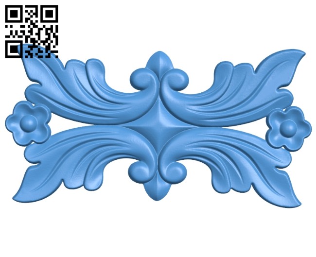 Pattern decor design A004893 download free stl files 3d model for CNC wood carving