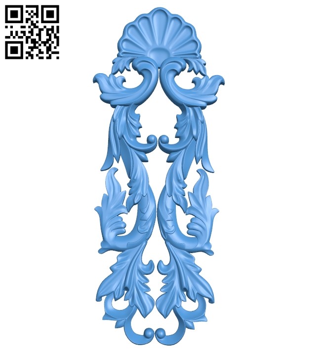 Pattern decor design A004951 download free stl files 3d model for CNC wood carving