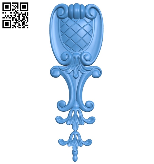 Pattern decor design A004953 download free stl files 3d model for CNC wood carving