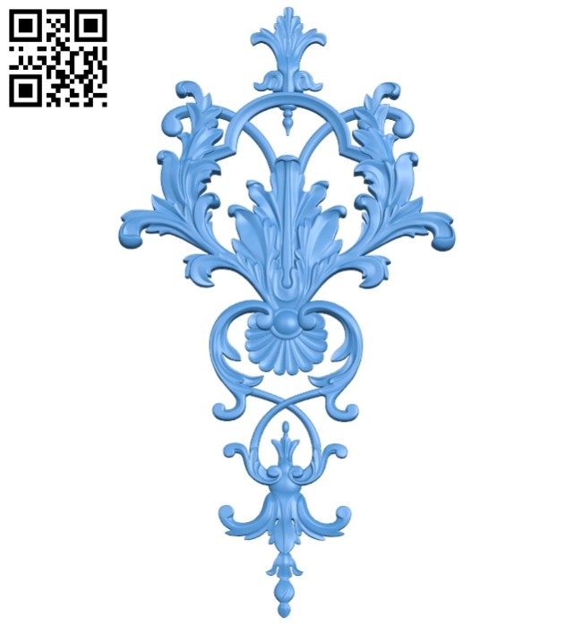 Pattern decor design A004956 download free stl files 3d model for CNC wood carving