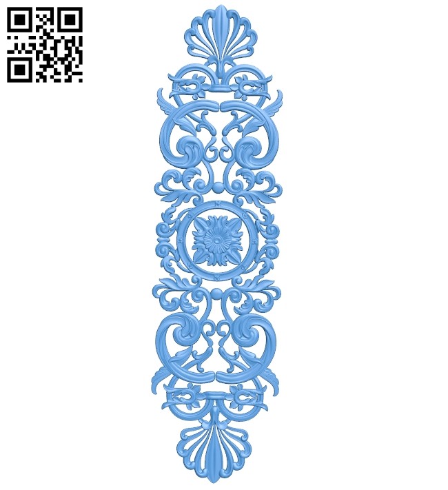 Pattern decor design A004957 download free stl files 3d model for CNC wood carving