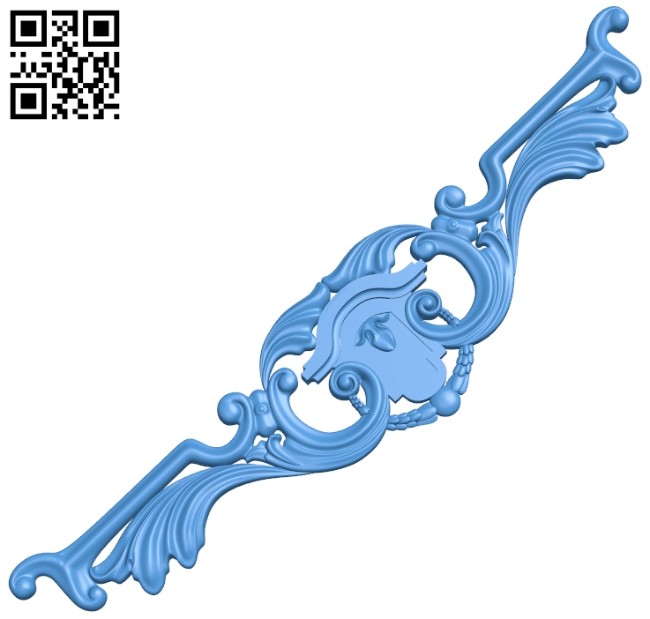 Pattern decor design A004970 download free stl files 3d model for CNC wood carving