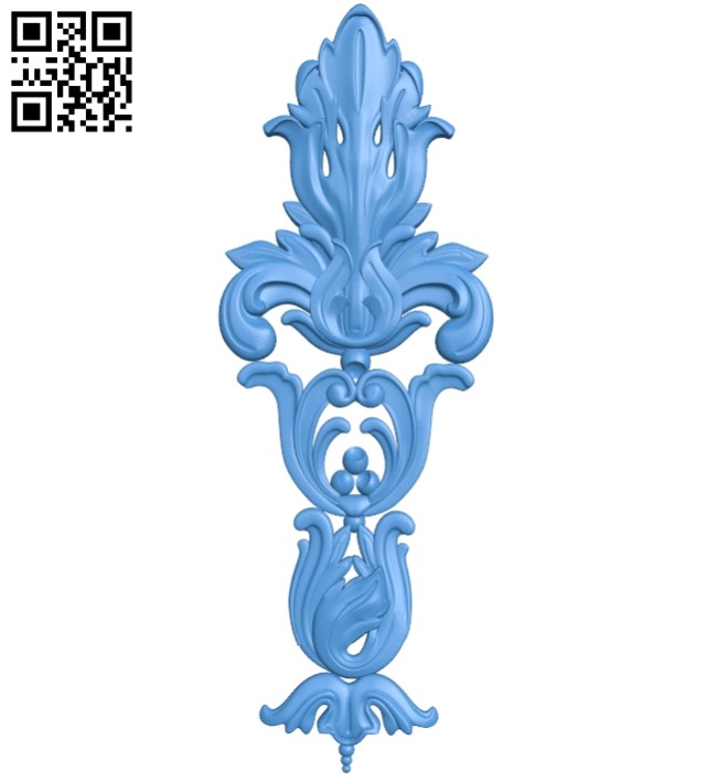 Pattern decor design A004973 download free stl files 3d model for CNC wood carving