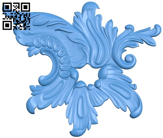 Pattern decor design A004974 download free stl files 3d model for CNC wood carving