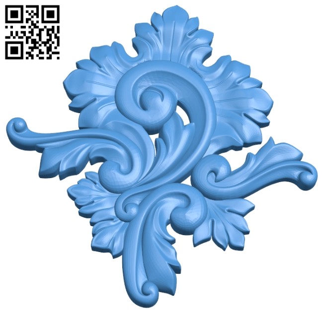 Pattern decor design A004975 download free stl files 3d model for CNC wood carving