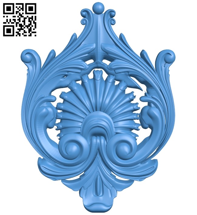 Pattern decor design A004983 download free stl files 3d model for CNC wood carving