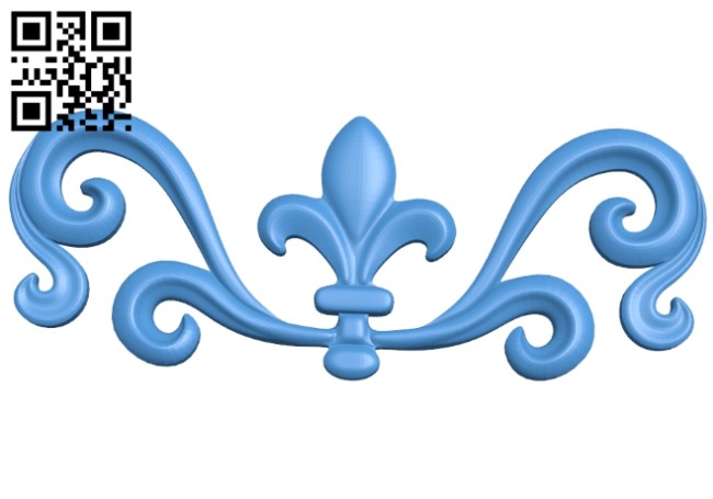 Pattern decor design A004985 download free stl files 3d model for CNC wood carving