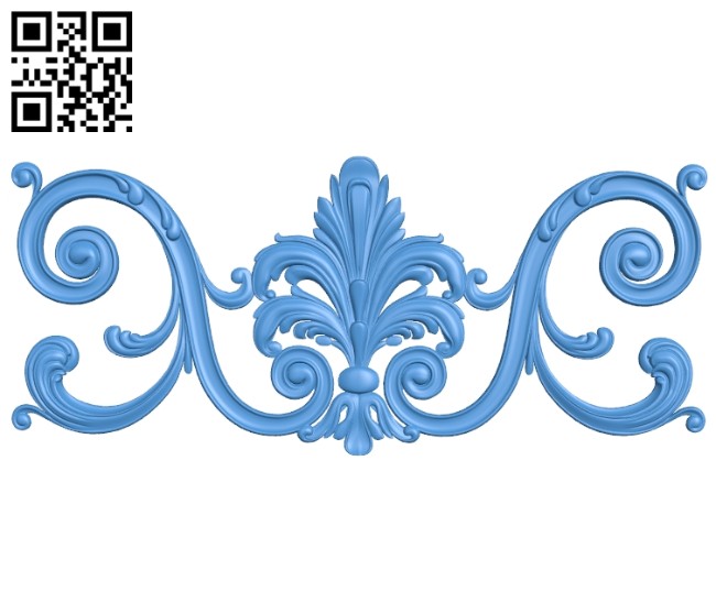 Pattern decor design A004988 download free stl files 3d model for CNC wood carving