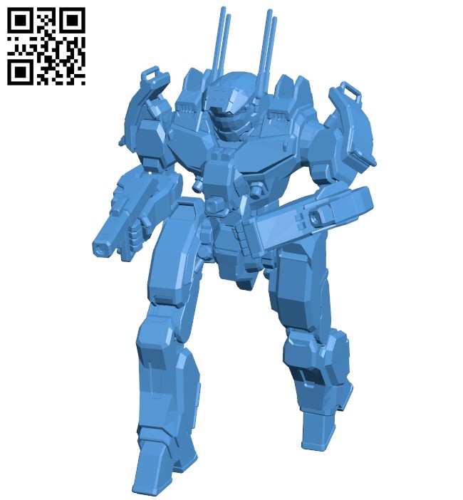 Phoenix hawk B007543 file stl free download 3D Model for CNC and 3d printer