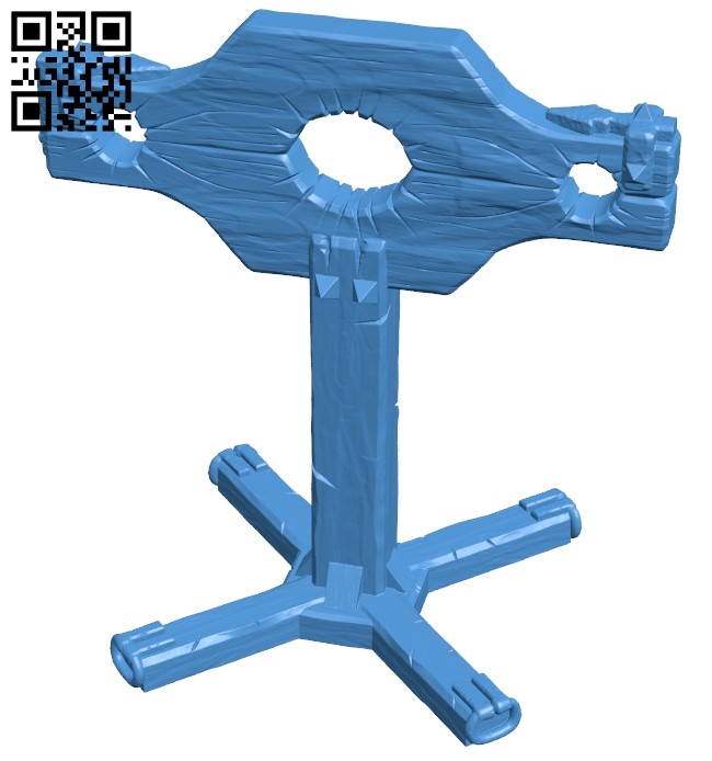 Pillory B007247 file stl free download 3D Model for CNC and 3d printer
