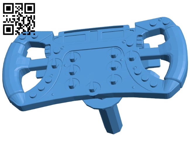 Race car driver B007134 file stl free download 3D Model for CNC and 3d printer