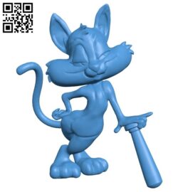 Rita rabbit B007296 file stl free download 3D Model for CNC and 3d printer