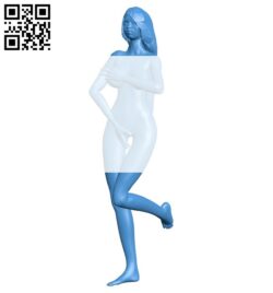Miss Shy lady B007250 file stl free download 3D Model for CNC and 3d printer