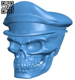 Skull Chief B007289 file stl free download 3D Model for CNC and 3d printer