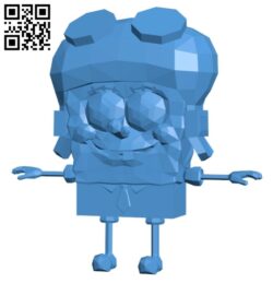 Spongebob pilot B007515 file stl free download 3D Model for CNC and 3d printer