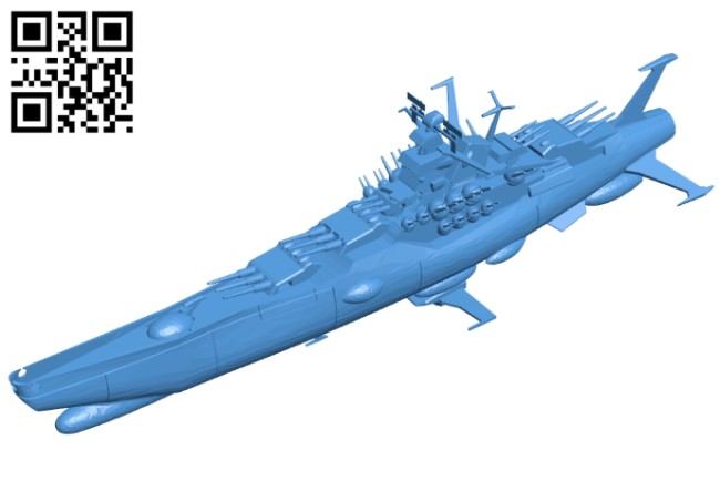 Submarine BBY-01 B007467 file stl free download 3D Model for CNC and 3d printer