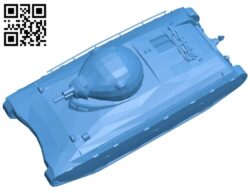 Tank AMX 40 B007373 file stl free download 3D Model for CNC and 3d printer