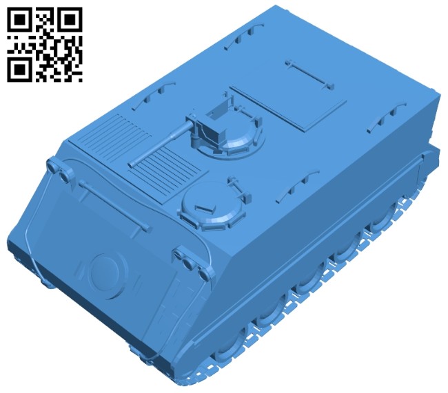 Tank B007149 file stl free download 3D Model for CNC and 3d printer