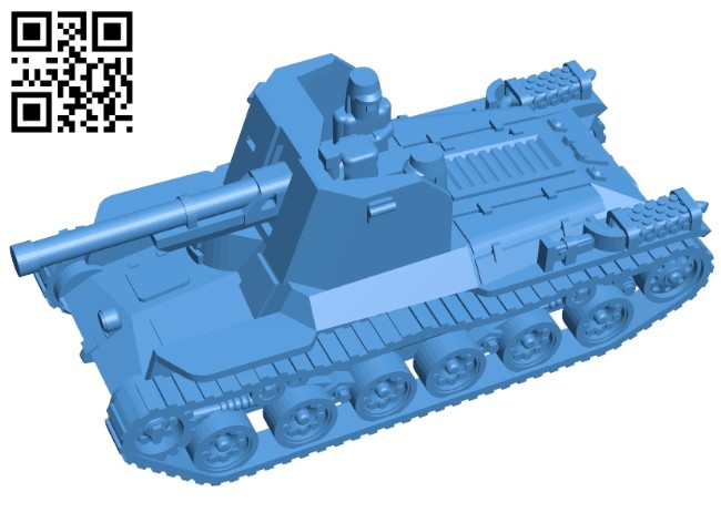 Tank B007212 file stl free download 3D Model for CNC and 3d printer
