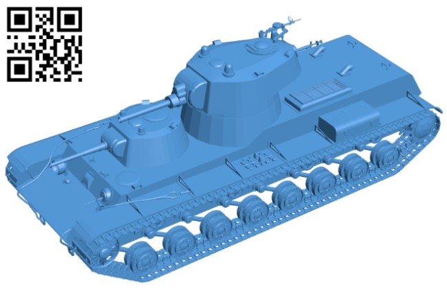 Tank B007274 file stl free download 3D Model for CNC and 3d printer