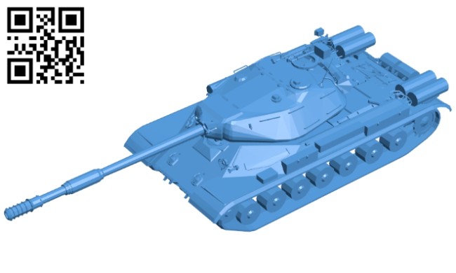 Tank IS-4 B007522 file stl free download 3D Model for CNC and 3d printer