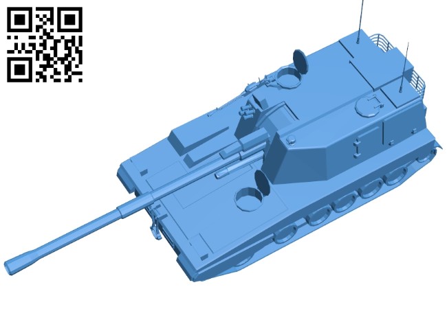 Tank PLZ-05 B007238 file stl free download 3D Model for CNC and 3d printer