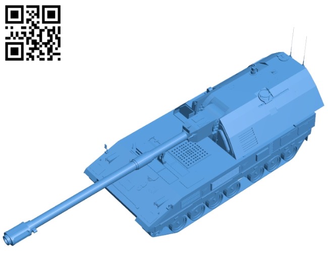 Tank artillery B007194 file stl free download 3D Model for CNC and 3d printer