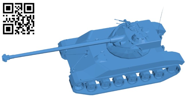 Tank bat-25 B007187 file stl free download 3D Model for CNC and 3d printer