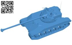 Tank bat 25 B007563 file stl free download 3D Model for CNC and 3d printer