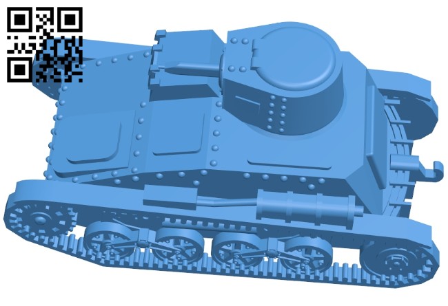 Tank type-94 B007264 file stl free download 3D Model for CNC and 3d printer