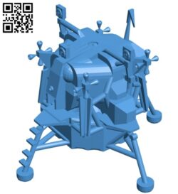 Apollo lunar module B008012 file stl free download 3D Model for CNC and 3d printer