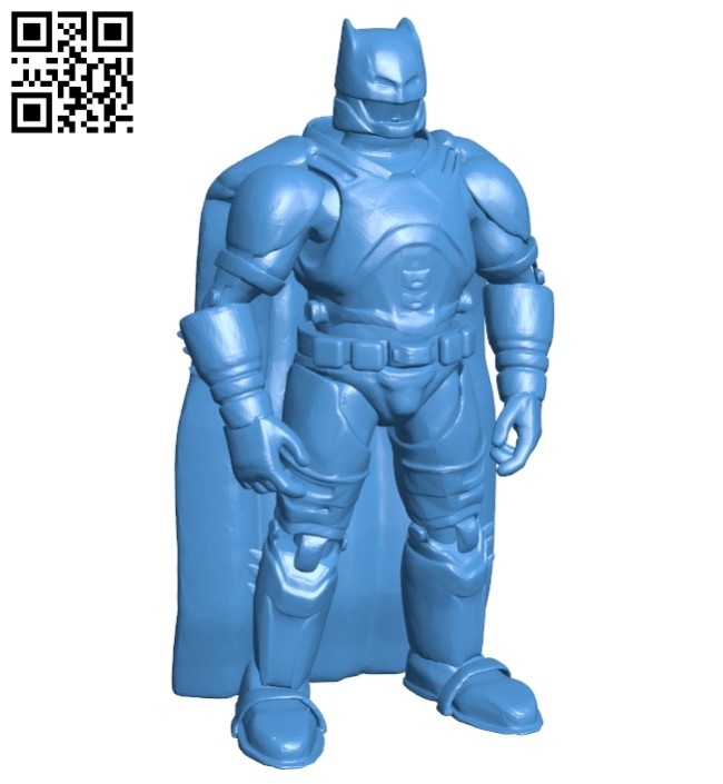 Batman armor B007857 file stl free download 3D Model for CNC and 3d printer