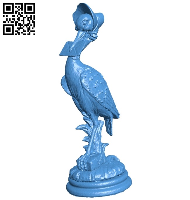 Cicogna stork B007626 file stl free download 3D Model for CNC and 3d printer