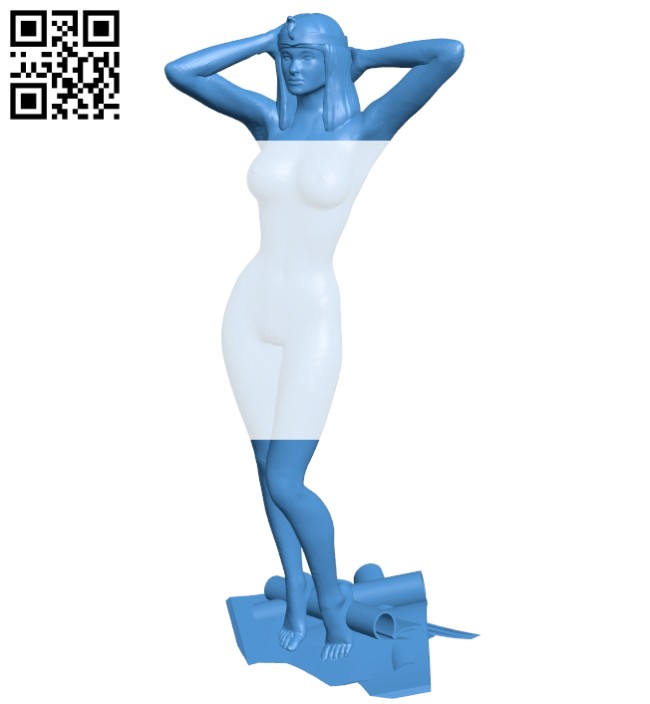 Cleopatra women B007628 file stl free download 3D Model for CNC and 3d printer