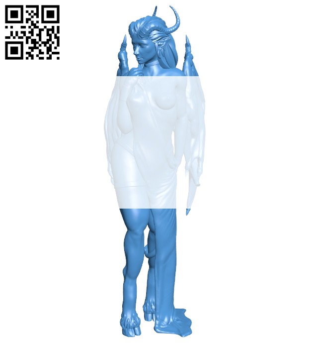 Demon of lust B007641 file stl free download 3D Model for CNC and 3d printer