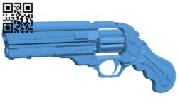 Diamondback – gun B007990 file stl free download 3D Model for CNC and 3d printer