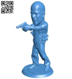 Die hard man B007644 file stl free download 3D Model for CNC and 3d printer