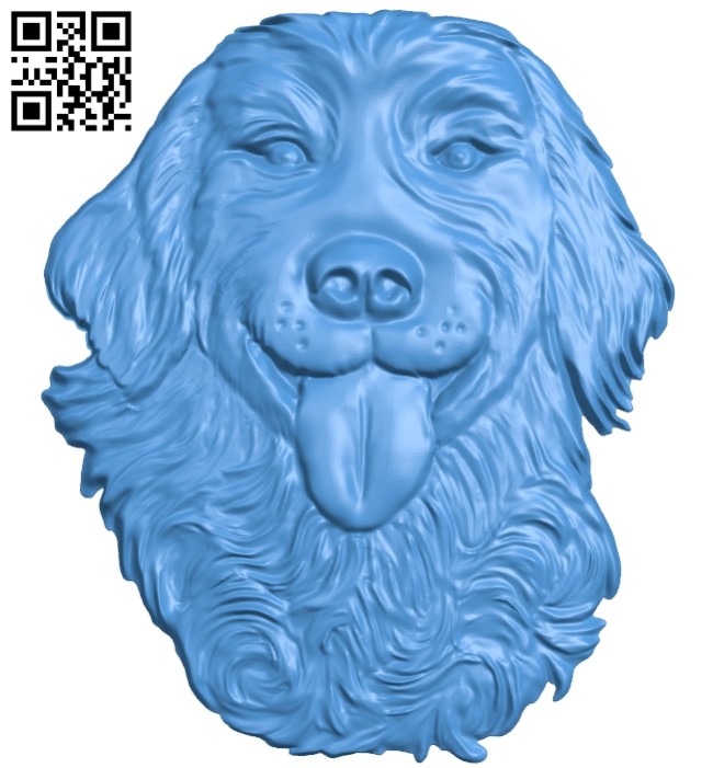 Dog A005012 download free stl files 3d model for CNC wood carving