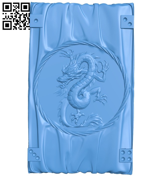 Dragon shaped door pattern A005111 download free stl files 3d model for CNC wood carving