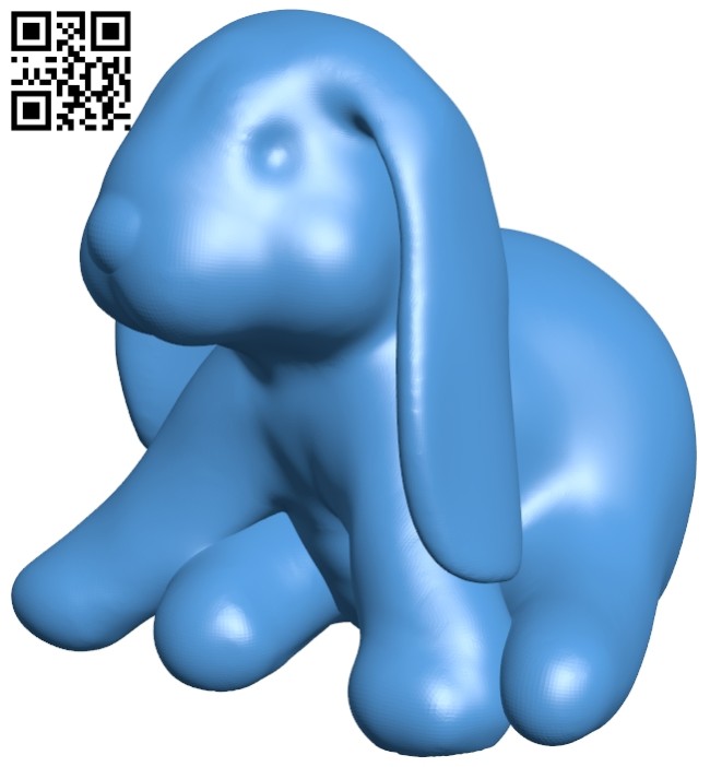 Ducky rabbit B007650 file stl free download 3D Model for CNC and 3d printer