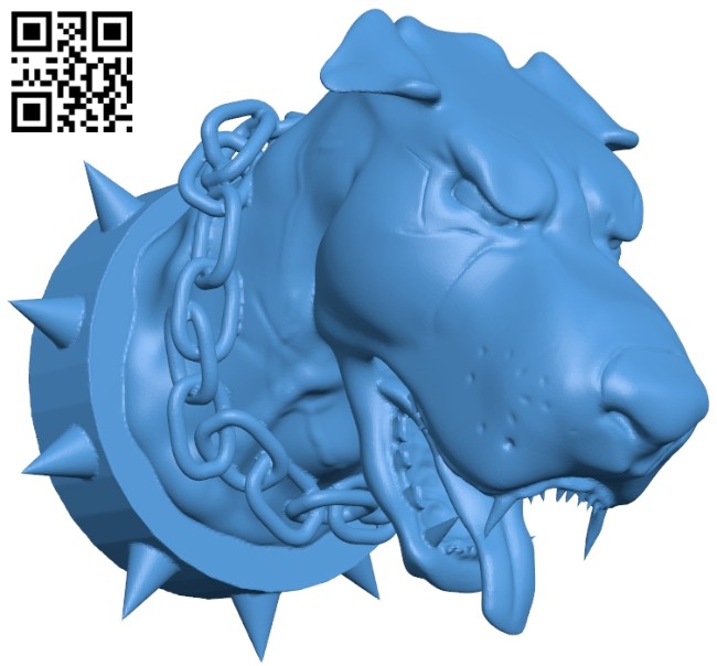 Evil dog B007901 file stl free download 3D Model for CNC and 3d printer