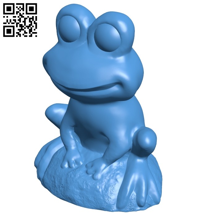 Frog B007774 file stl free download 3D Model for CNC and 3d printer