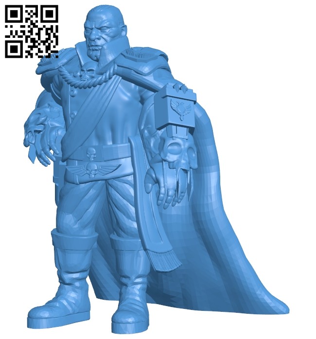 General sturnn - man B007780 file stl free download 3D Model for CNC and 3d printer