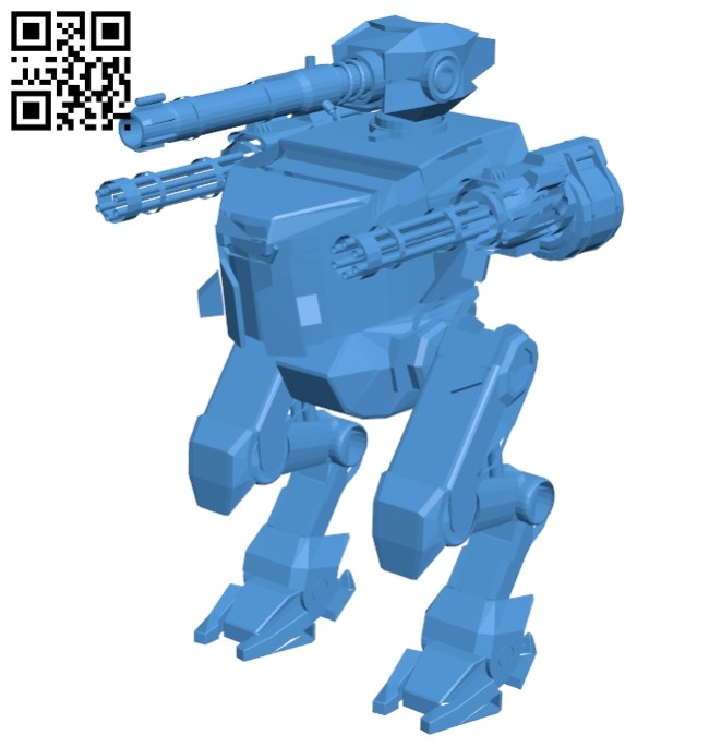 Gepard robot B007781 file stl free download 3D Model for CNC and 3d printer