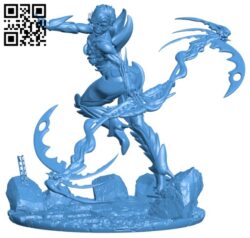 Hell maiden women B007711 file stl free download 3D Model for CNC and 3d printer