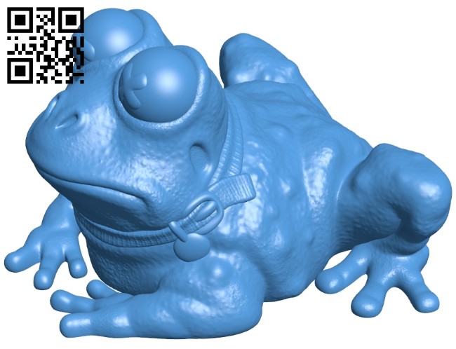 Hypnotoad - toad B007794 file stl free download 3D Model for CNC and 3d printer