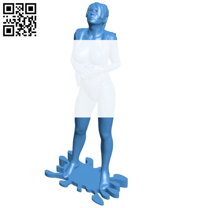 Just girl B007682 file stl free download 3D Model for CNC and 3d printer