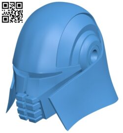 Lord starkiller helmet B008022 file stl free download 3D Model for CNC and 3d printer