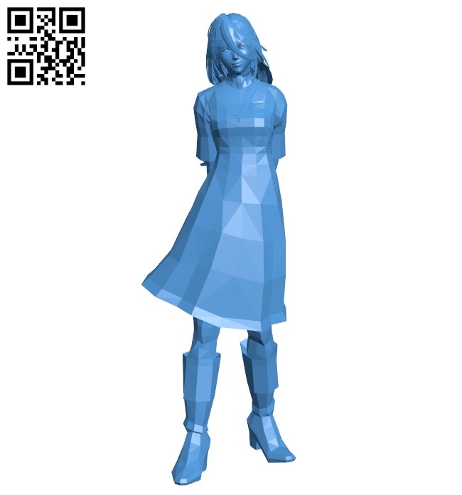 Miss Lady Calista B007815 file stl free download 3D Model for CNC and 3d printer